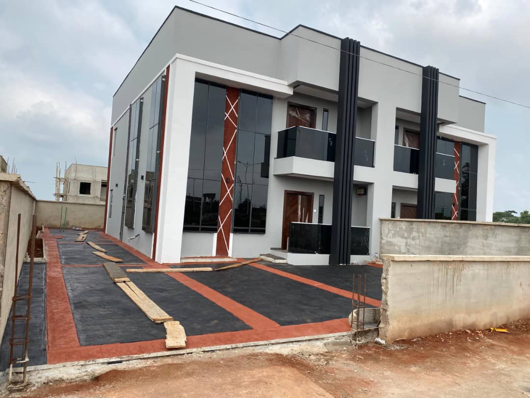 Modern commercial building exterior